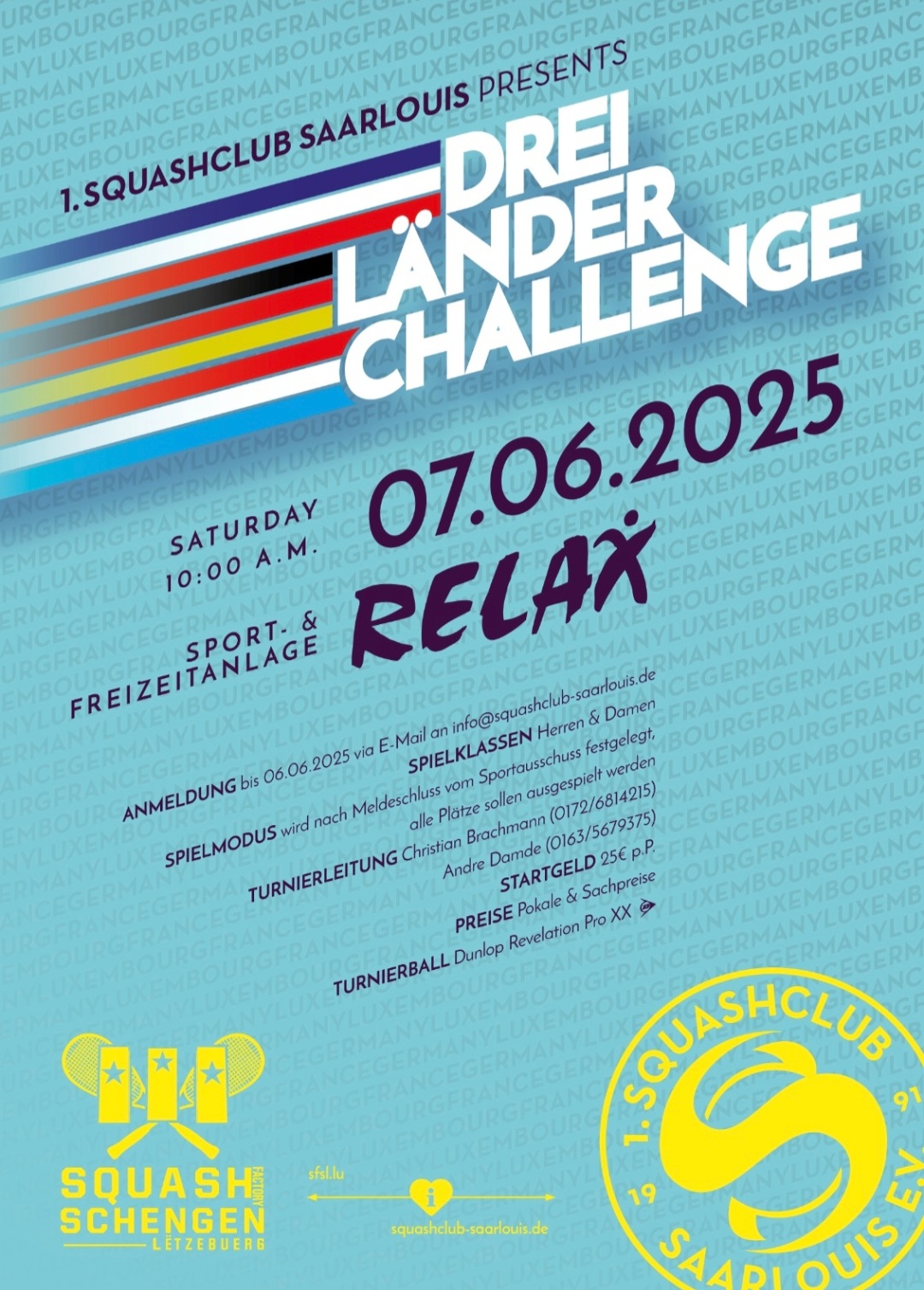 3-Länder-Challenge, Turnier am 07.06.2025